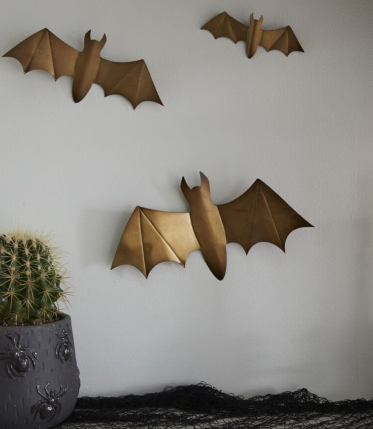 Winged Bat Wall Decor – Set of 3