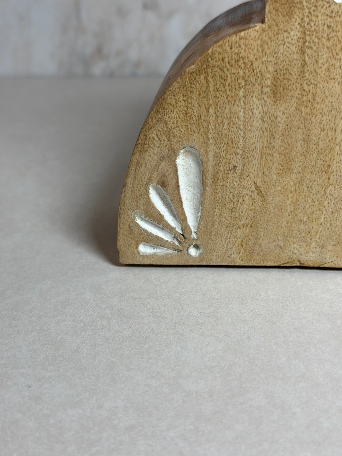 Lana Floral Bookends - Set of 2-The Imperfect Edit