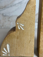 Lana Floral Bookends - Set of 2-The Imperfect Edit