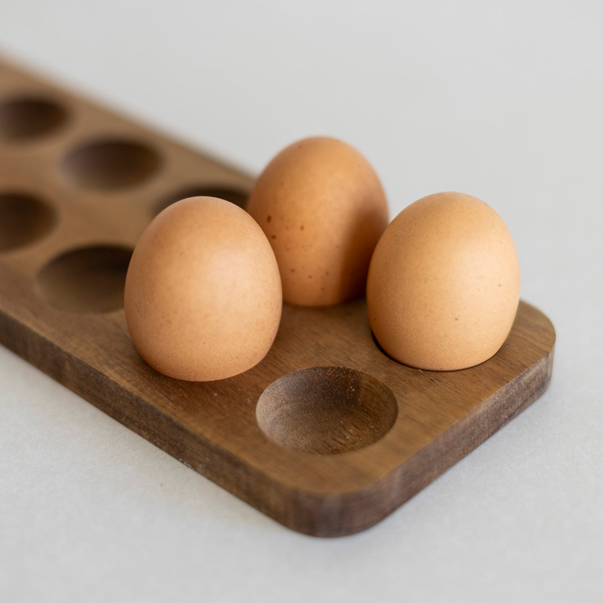 Wooden Egg Storage Tray