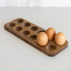 Wooden Egg Storage Tray
