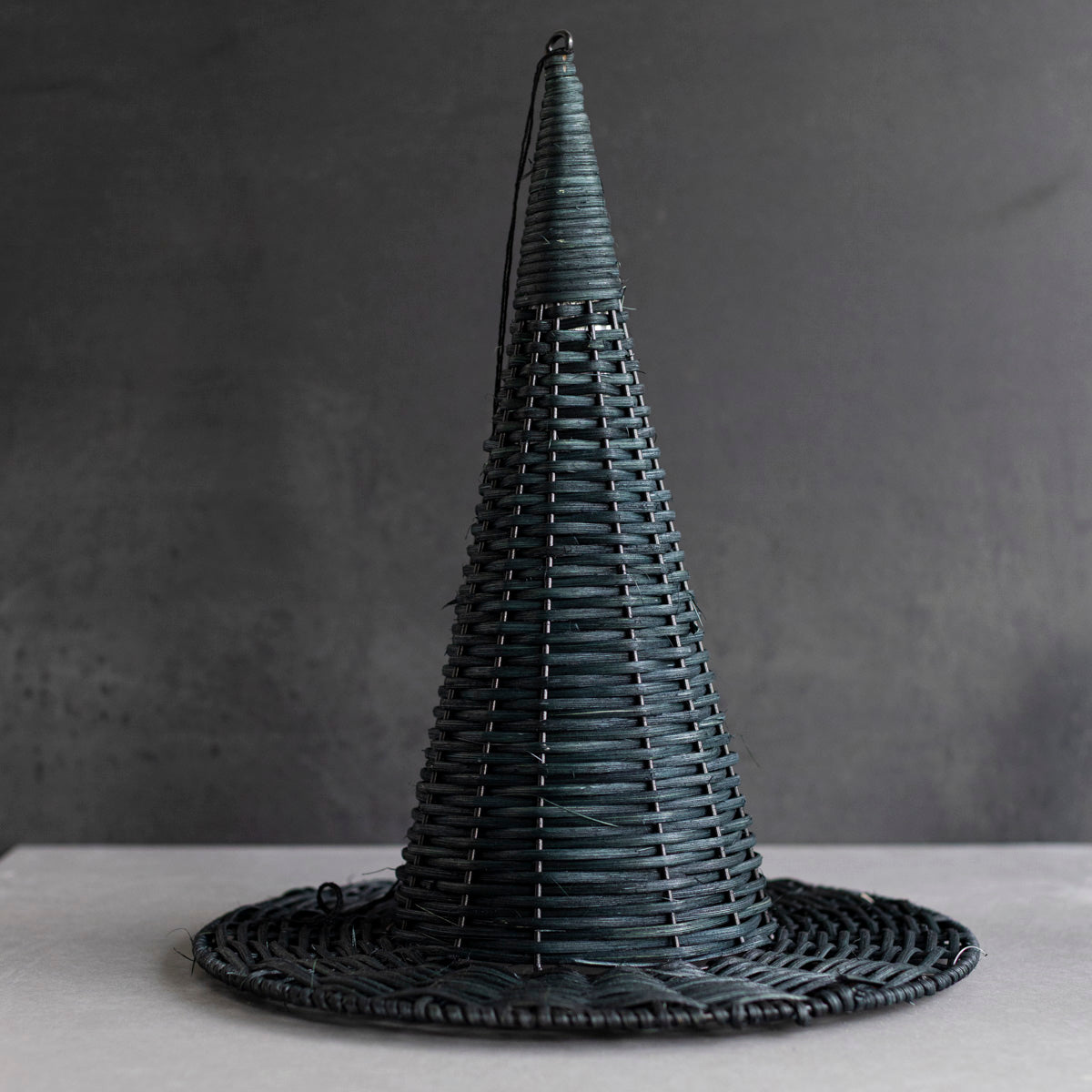 Natural Ratten Witch Hat