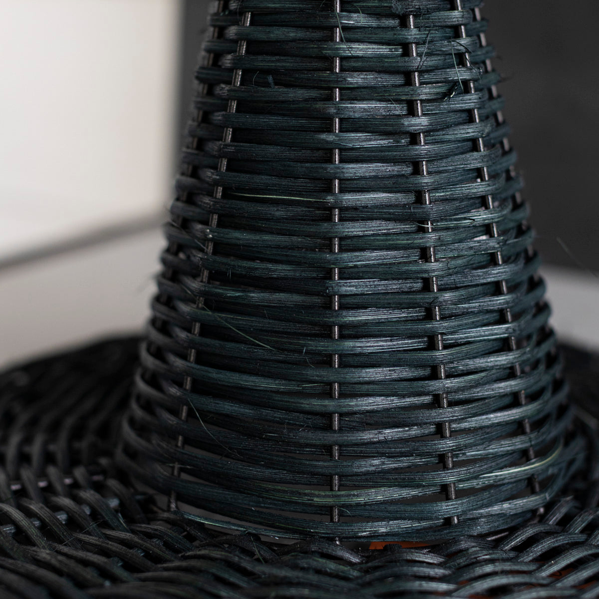 Natural Ratten Witch Hat